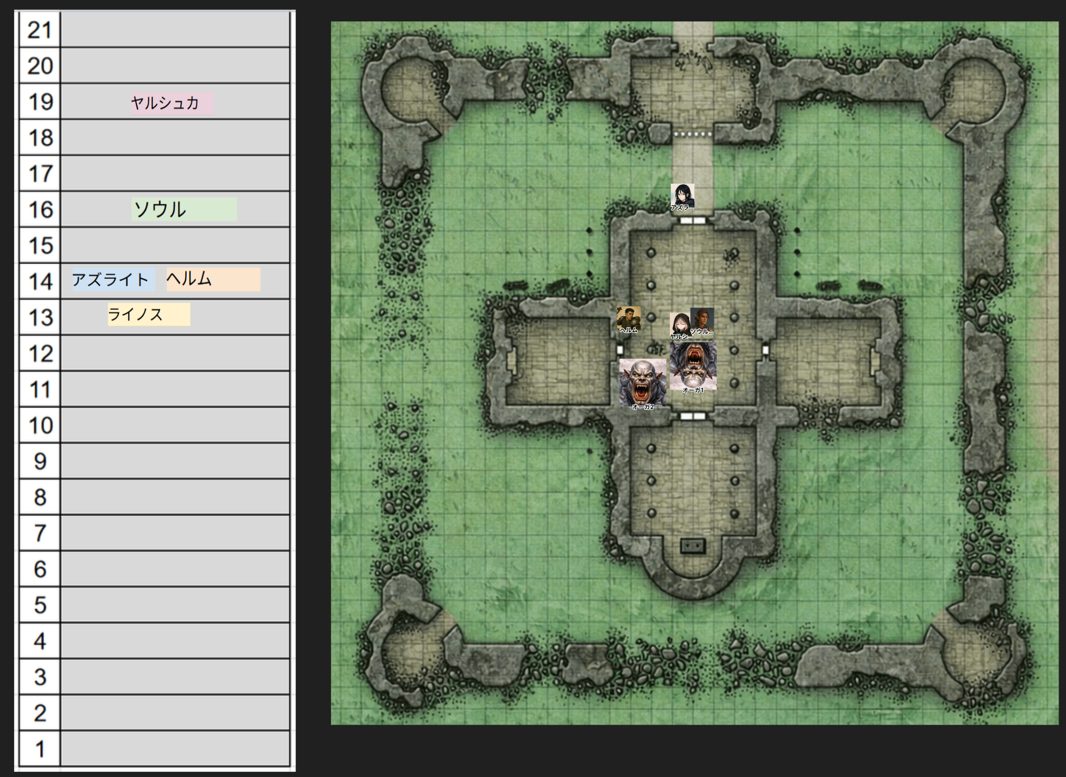 イニシアチブ管理表の案